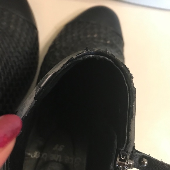 Shoe the Bear Black Ankle Boots - Picture 10 of 12